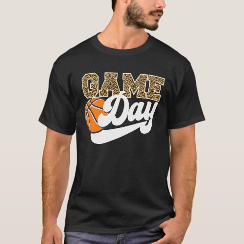 Game Day   Mom Mothers Day Basketball Player Sport T_Shirt