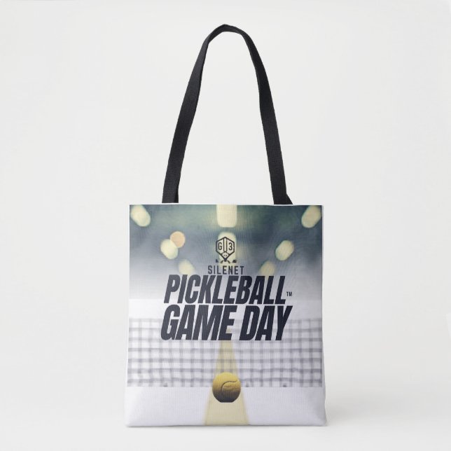 Game Day Pickleball Shoulder Tote Bag | Minimal Sp (Front)