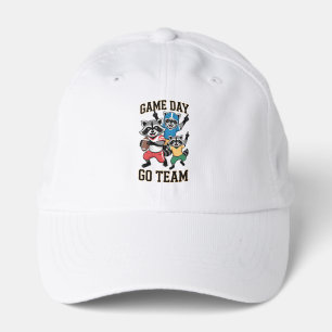  Game Day Raccoon Football Tee Performance Cap