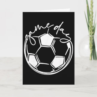 Game Day Sports Parent Soccer Mom  Card