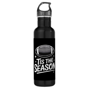 Game Day Support Football Stainless Steel Water Bottle
