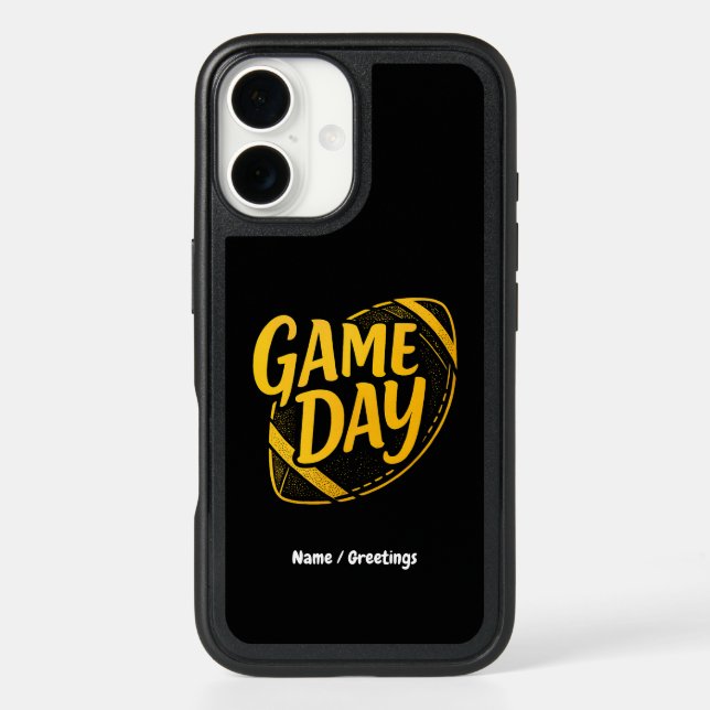 Game Day Thanksgiving Football Season Design Perfe Otterbox iPhone Case (Back)