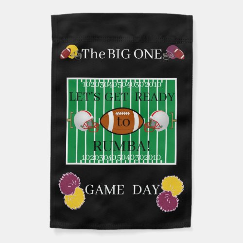 Game Day THE BIG ONE Garden Flag