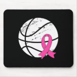 Game Day Vibes Breast Cancer Awareness Pink Bysket Mouse Pad