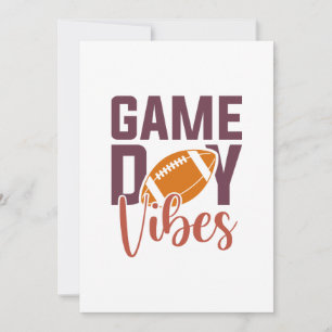 Game Day Vibes Thank You Card