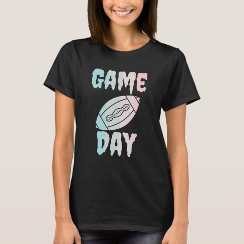 Game day vintage fantasy football quote T_Shirt