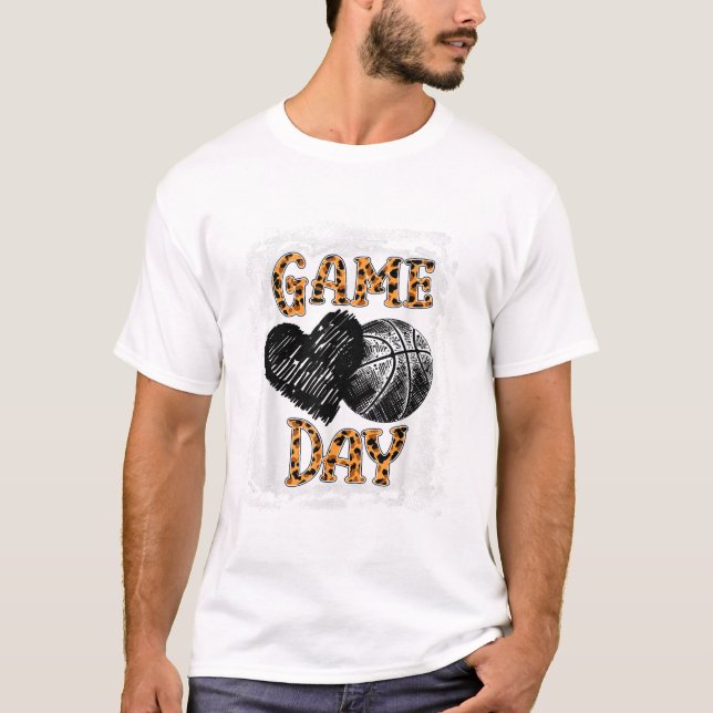 Game Day Women Leopard T-Shirt (Front)