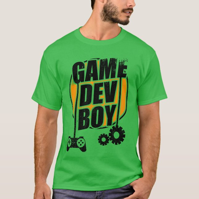 Game Dev Boy friend T-Shirt (Front)