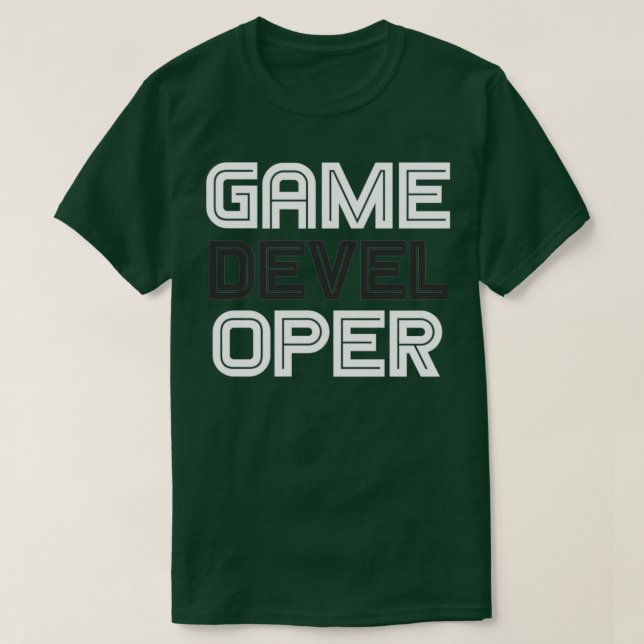 Game Developer 1 T-Shirt (Design Front)