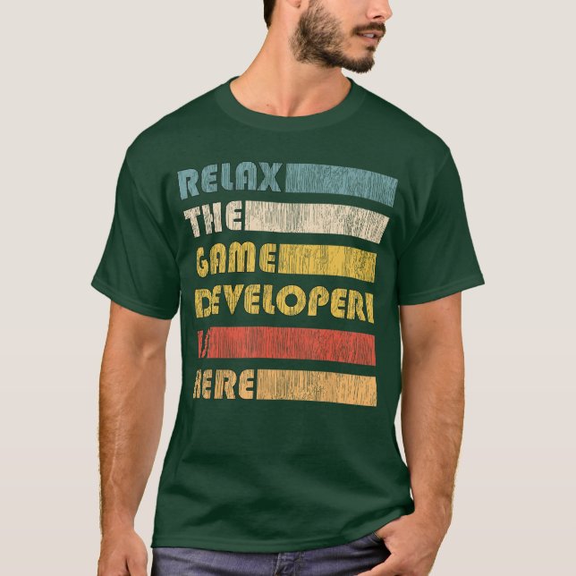 Game Developer Rela Game Developer friends T-Shirt (Front)