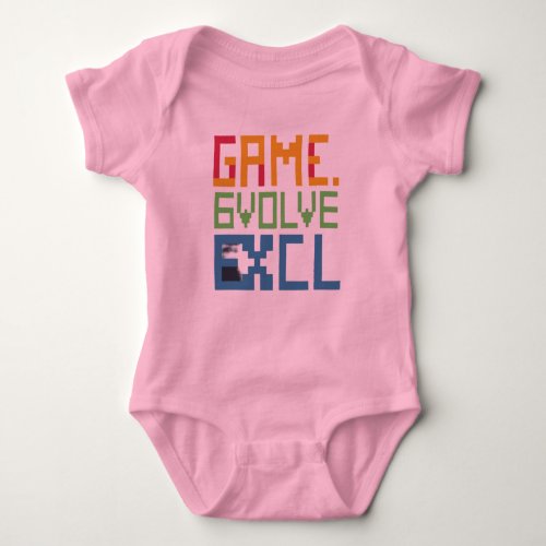 Game Evolve Excel Baby Bodysuit