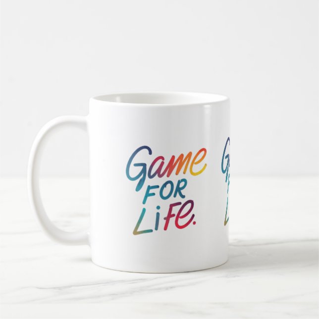 Game for Life Coffee Mug (Left)