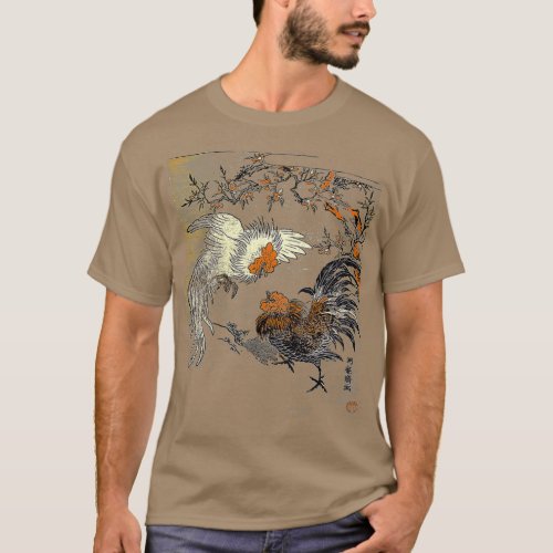 Game Fowl Fighting Roosters Cockfighting vintage T_Shirt