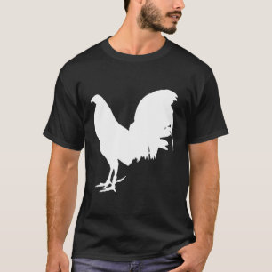 Game Fowl Gallegos Rooster Chicken Gamefowl White  T-Shirt