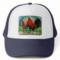 Game Fowl Wreath Trucker Hat