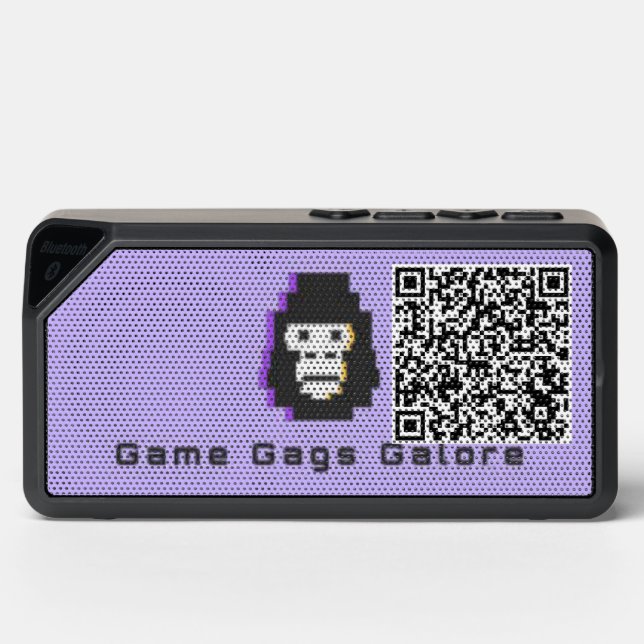 game gags galor Bluetooth Speaker (Front)