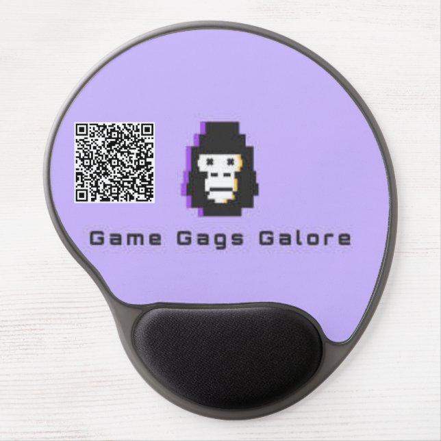 game gags galor gel mouse pad (Front)