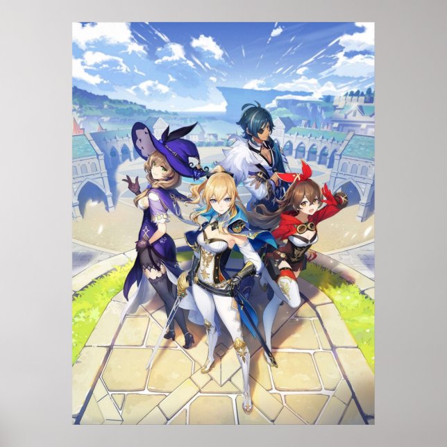 Game  Genshin Impact Poster (Front)