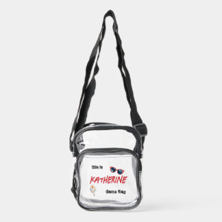 Game Girls Customizable Clear Stadium Bags