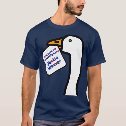 Game Goose Portrait Jackie Weaver Memes Mashup T_Shirt