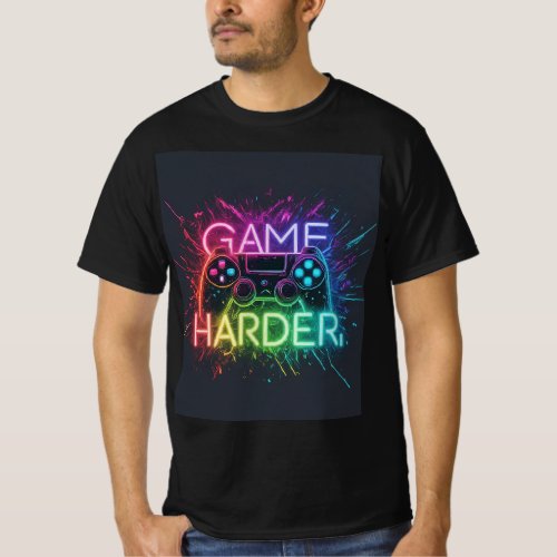 Game harder T_Shirt