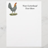 Game Hen Blue Red (Front)