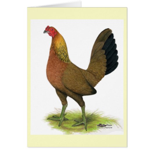 Game Hen: Pea-combed Cards (Front)