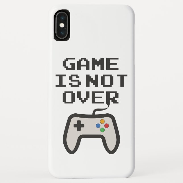 Game is not over Case-Mate iPhone case (Back)