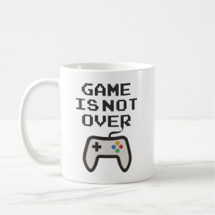 Game is not over coffee mug