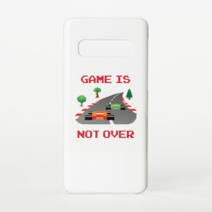 Game is not over Pixelated Video Game Samsung Galaxy S10 Case