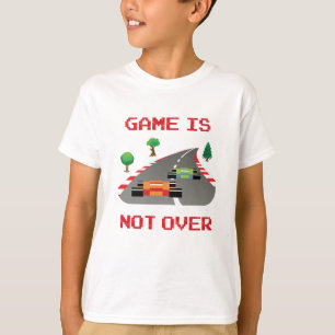 Game is not over Pixelated Video Game T-Shirt