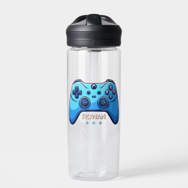 game joystick water bottle (Front)