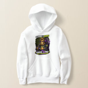 Game Like a King – Lion Gamer Gaming T-Shirt Hoodie