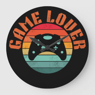 GAME LOVER GAMING CONTROLLER LARGE CLOCK