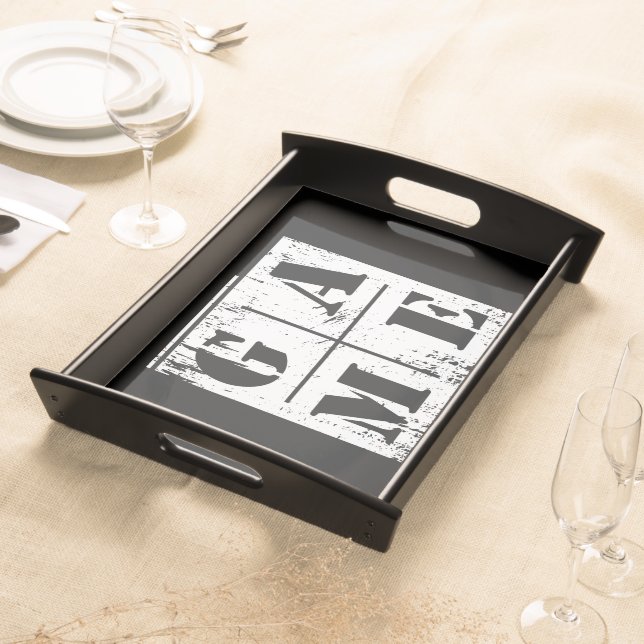 Game Lover Serving Tray (Front)