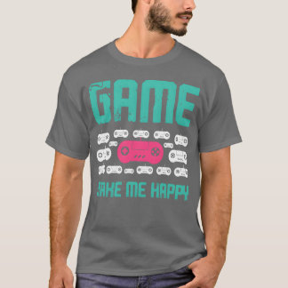 Game Make Me Happy retro T-Shirt