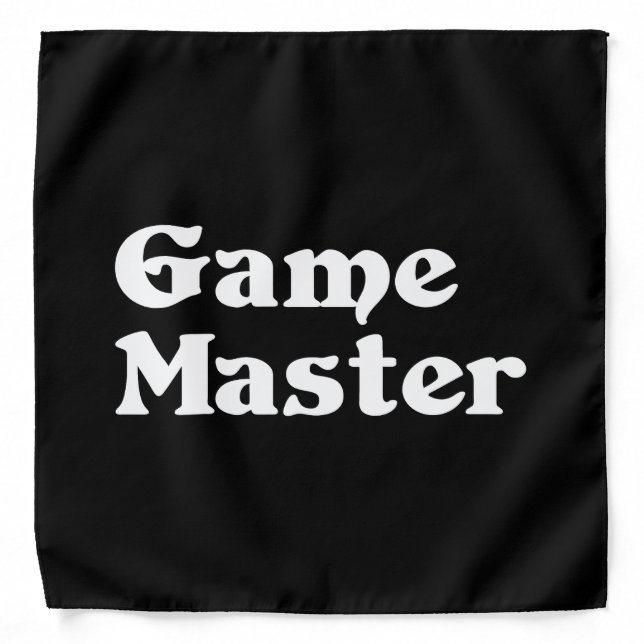 Game Master Bandana (Front)