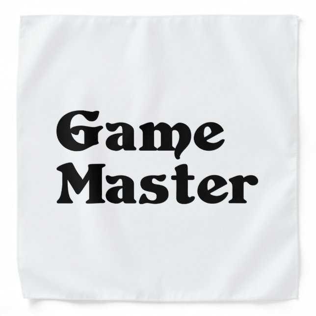 Game Master Bandana (Front)