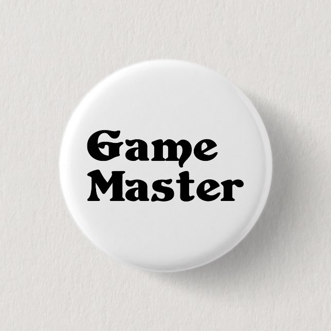 Game Master Button (Front)