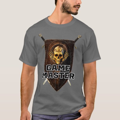 Game Master Shirt Shield GM Shirt Funny Board Game