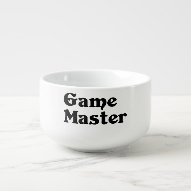 Game Master Soup Mug (Front)