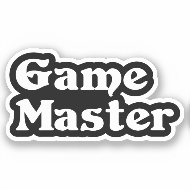 Game Master Sticker (Front)