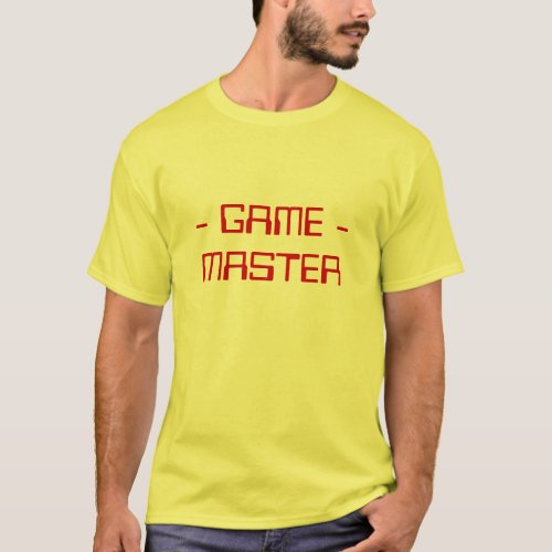 Game Master T_Shirt