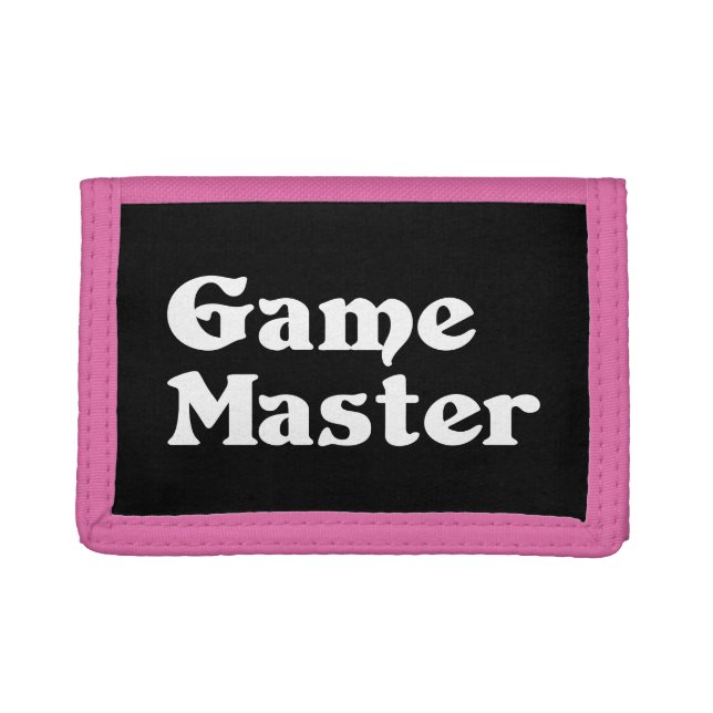 Game Master Tri-fold Wallet (Front)