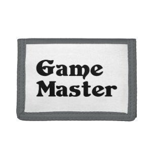 Game Master Tri-fold Wallet