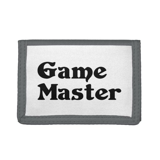 Game Master Tri-fold Wallet (Front)