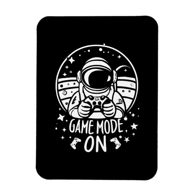 Game mode astronaut magnet (Vertical)