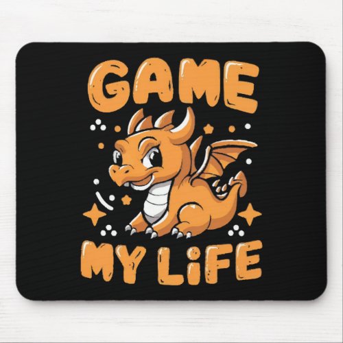 Game my life mouse pad