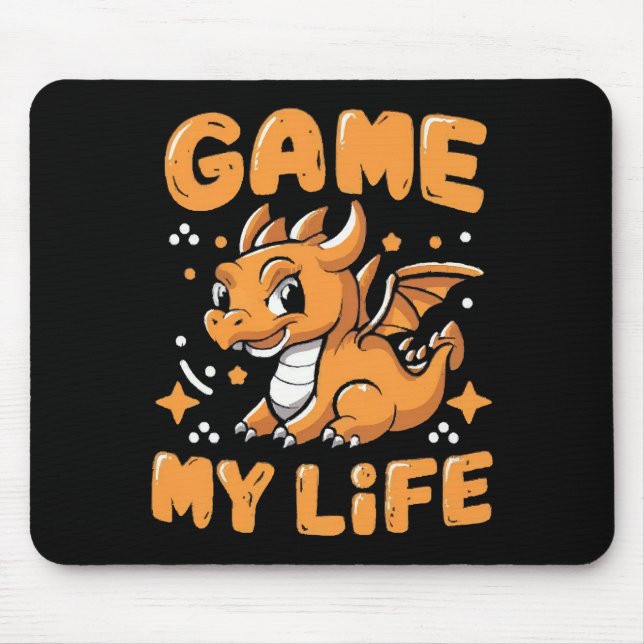 Game my life mouse pad (Front)
