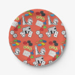 Game Night, Board Games, and Word Puzzles Paper Plates